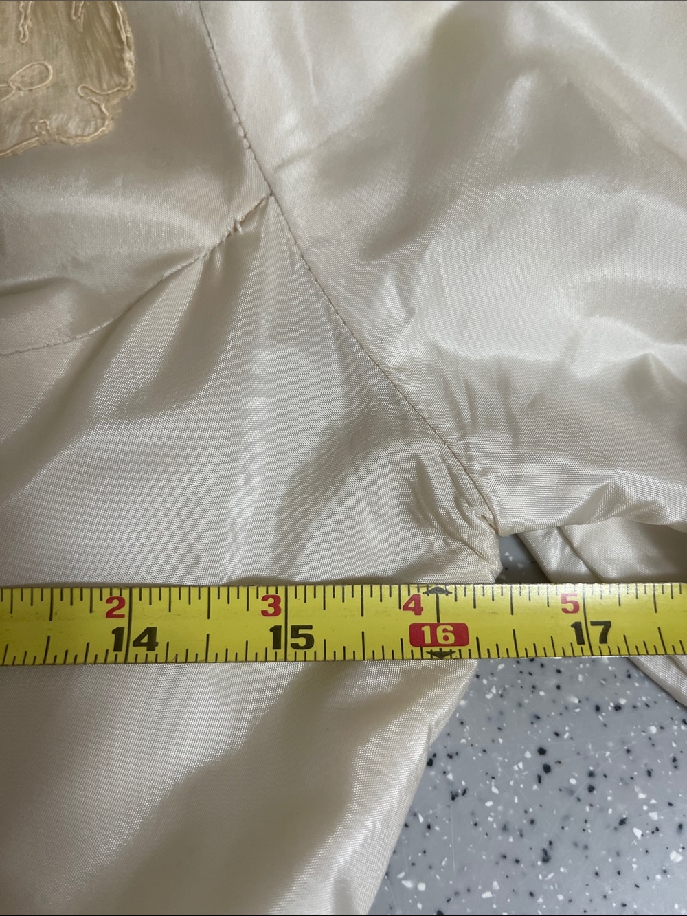 Ivory Embroidered Wedding Gown - Picture 9 of 9